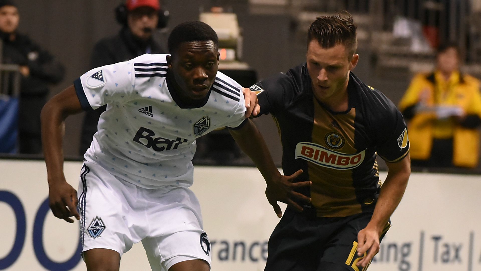 Alphonso Davies Keegan Rosenberry Vancouver Whitecaps Philadelphia Union
