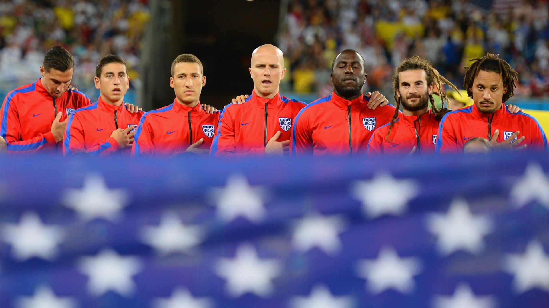 Jozy Altidore USA Anthem 06102014