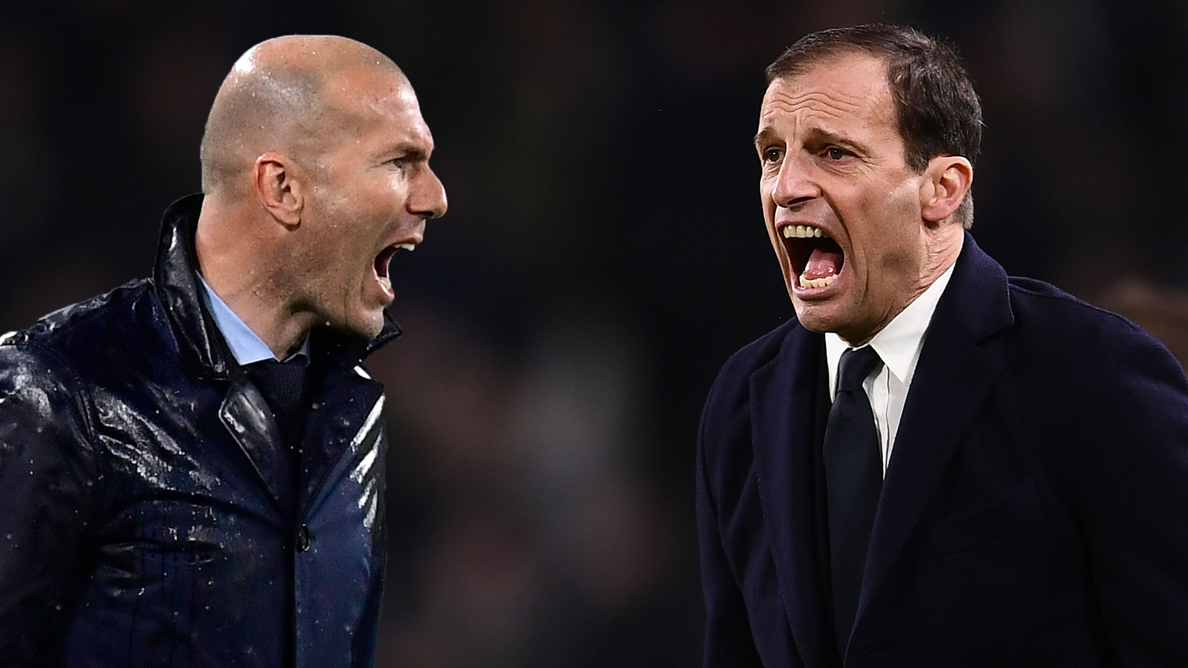 Zinedine Zidane Massimiliano Allegri