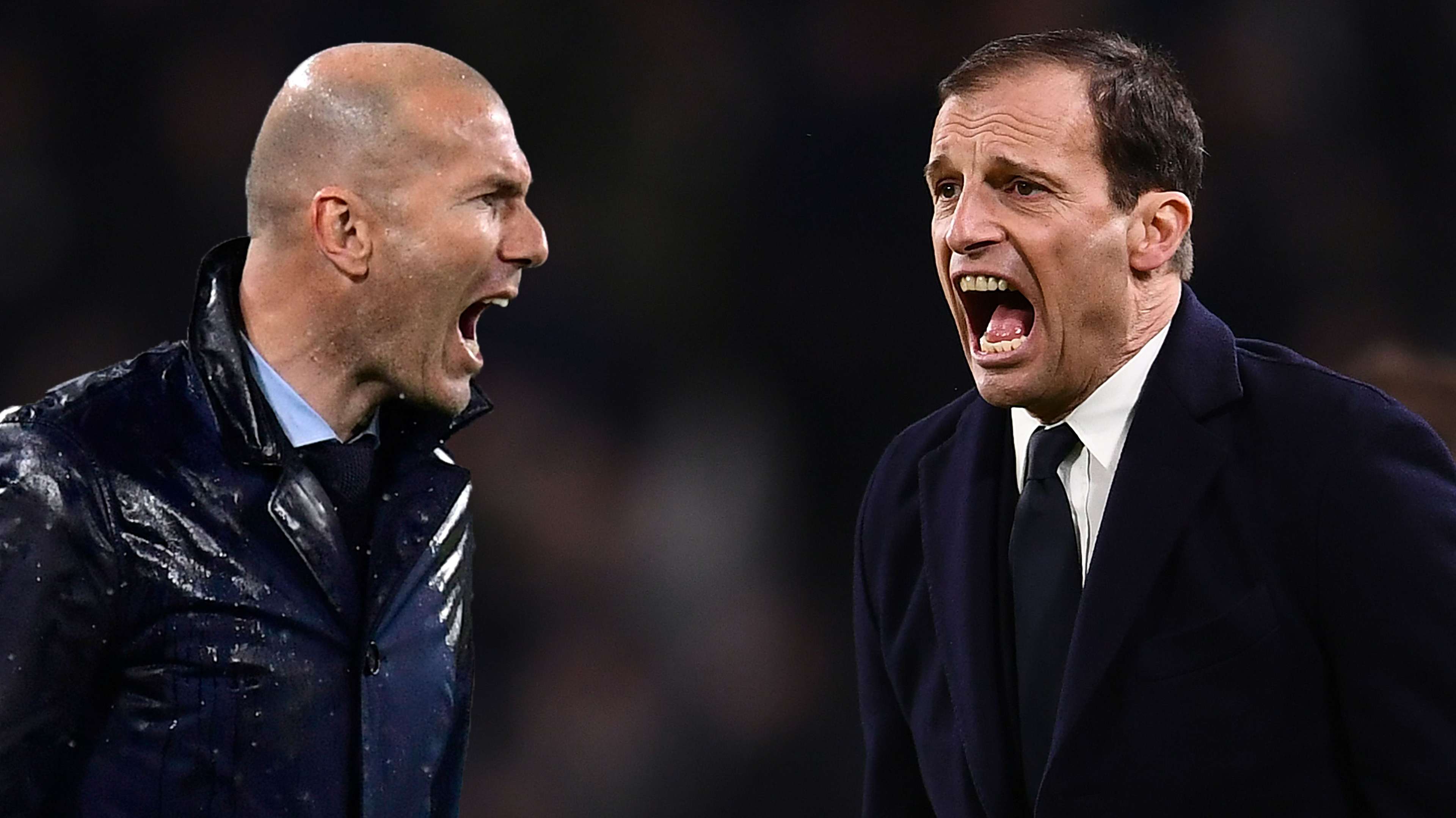Zinedine Zidane Massimiliano Allegri