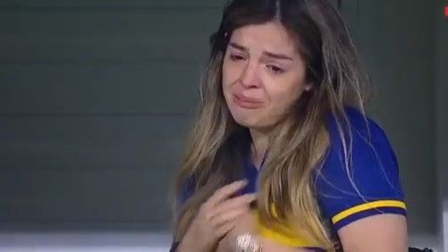 Captura TV Boca Newells Copa Liga Profesional Dalma Maradona 291120