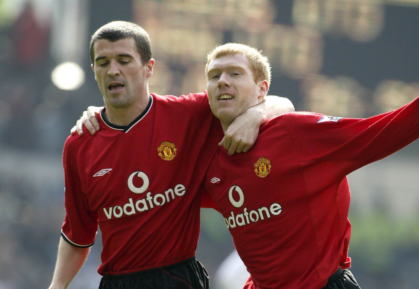 Roy Keane , Paul Scholes , Manchester United 2002