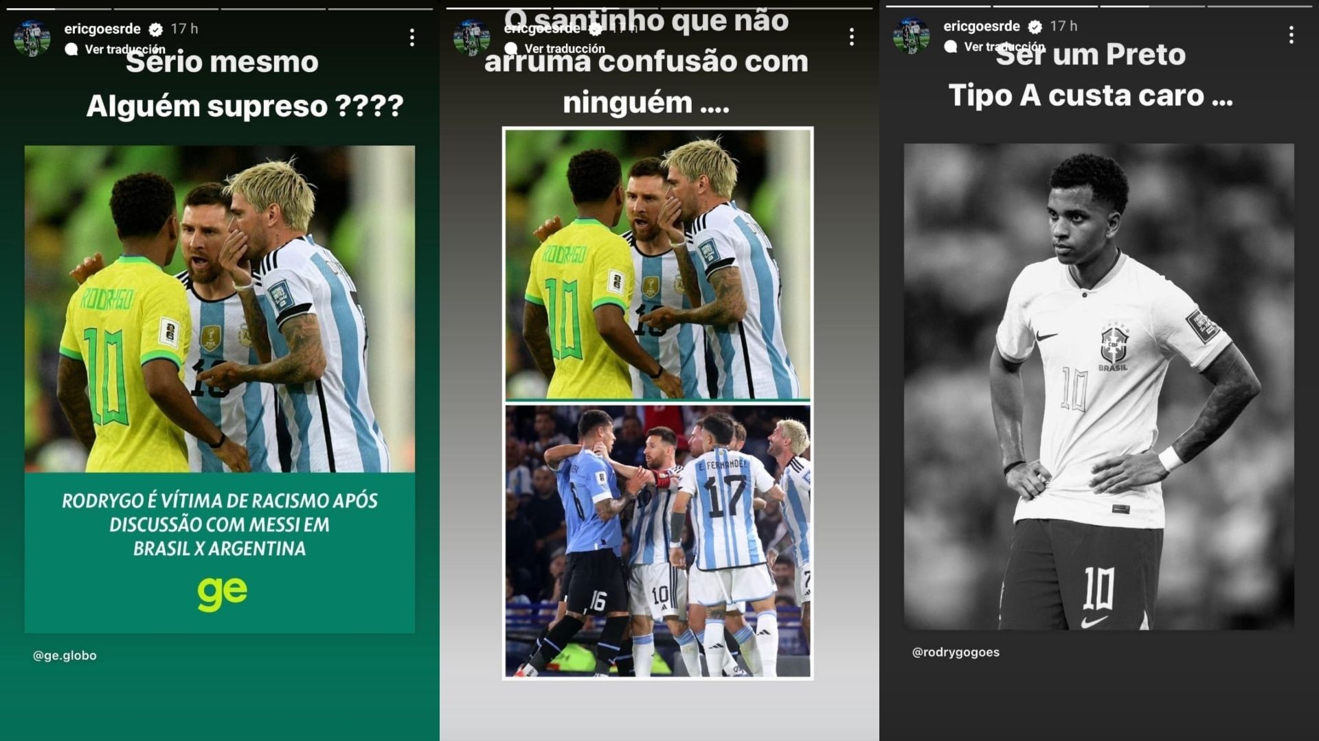 Eric Goes Rodrygo Instagram