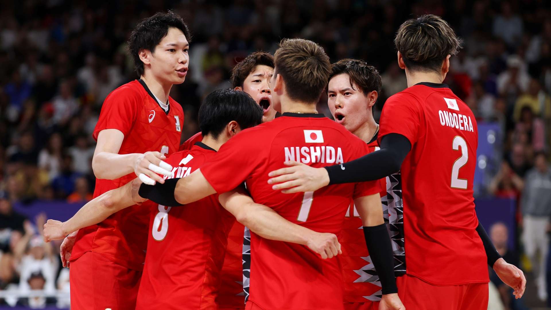 Japan Volleyball Men Olympic 07272024