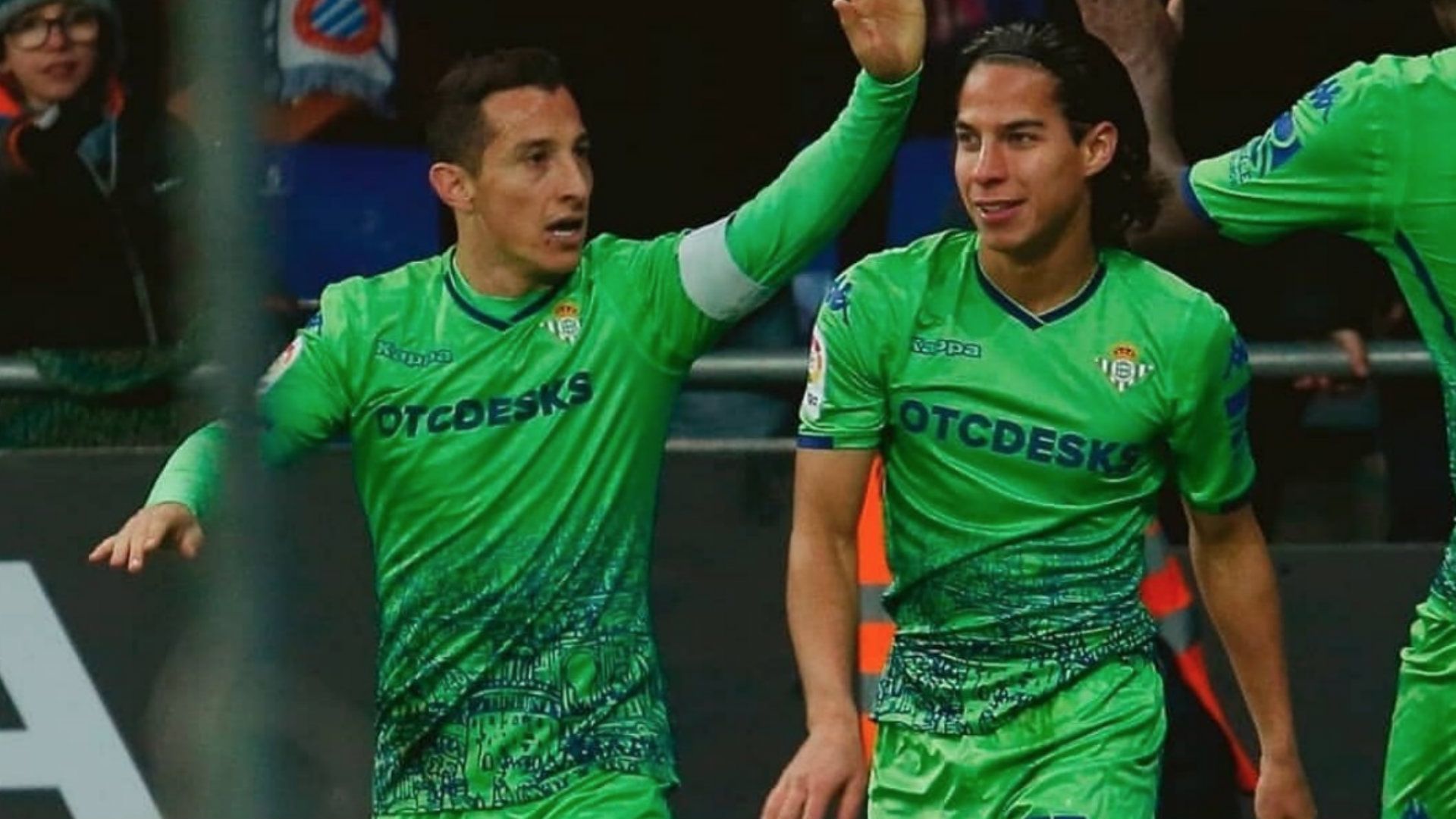 Andrés Guardado Diego Lainez Betis 240119