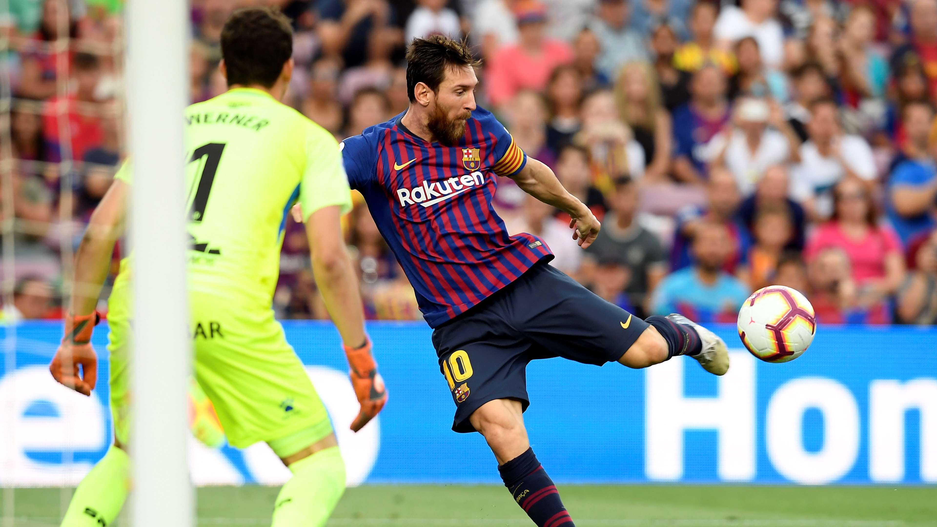Lionel Messi Barcelona Huesca LaLiga 02092018