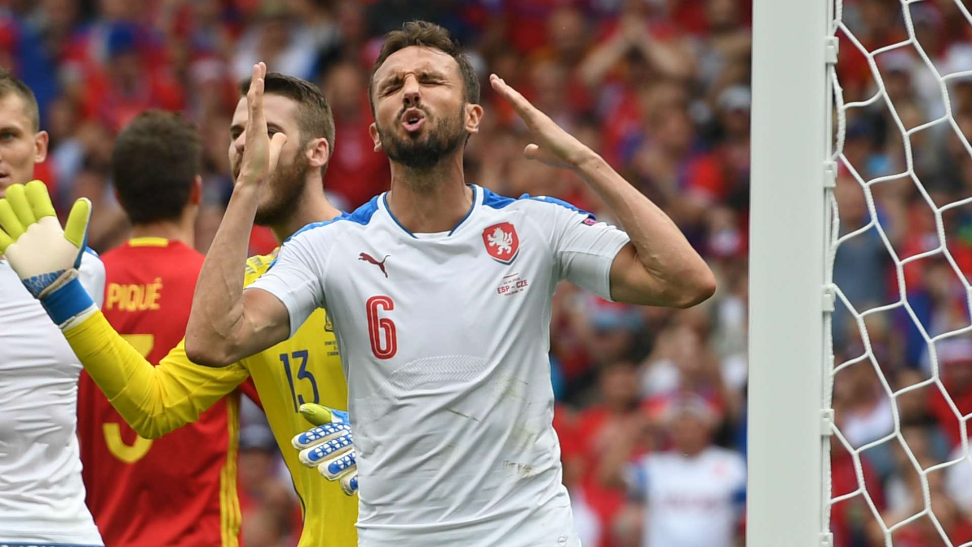 Tomas Sivok Spain Czech Republic Euro 2016