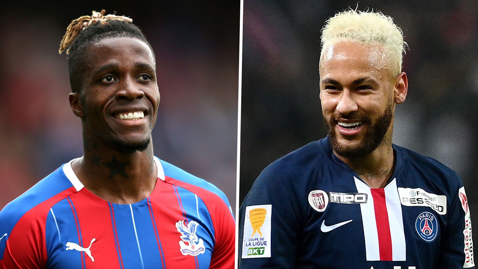 Wilfried Zaha Neymar Crystal Palace PSG 2019-20