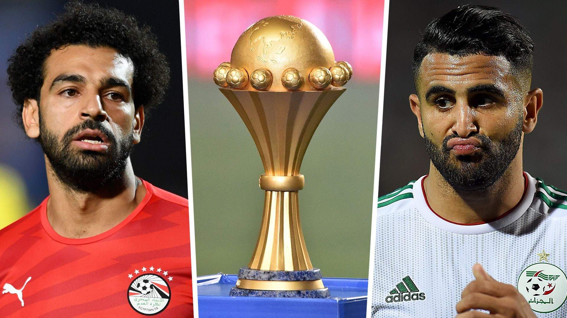 Mohamed Salah Riyad Mahrez AFCON