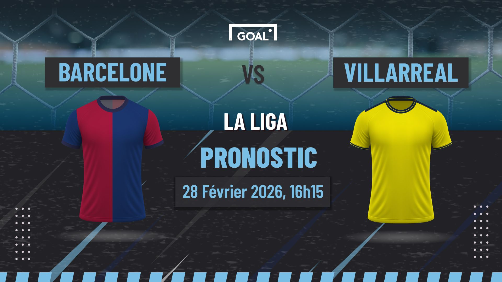 Pronostic Barcelone vs Villarreal