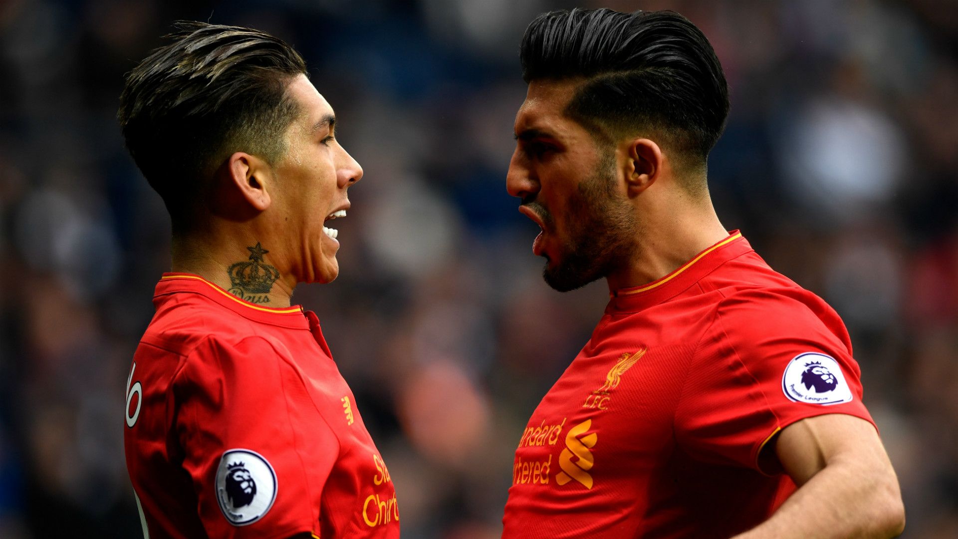 Roberto Firmino Emre Can Liverpool Premier League