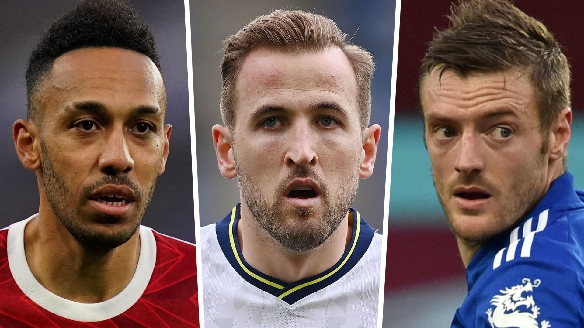Pierre-Emerick Aubameyang Harry Kane Jamie Vardy