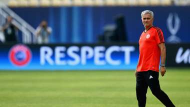 Jose Mourinho - Skopje - UEFA Supercup - Manchester United - Real Madrid