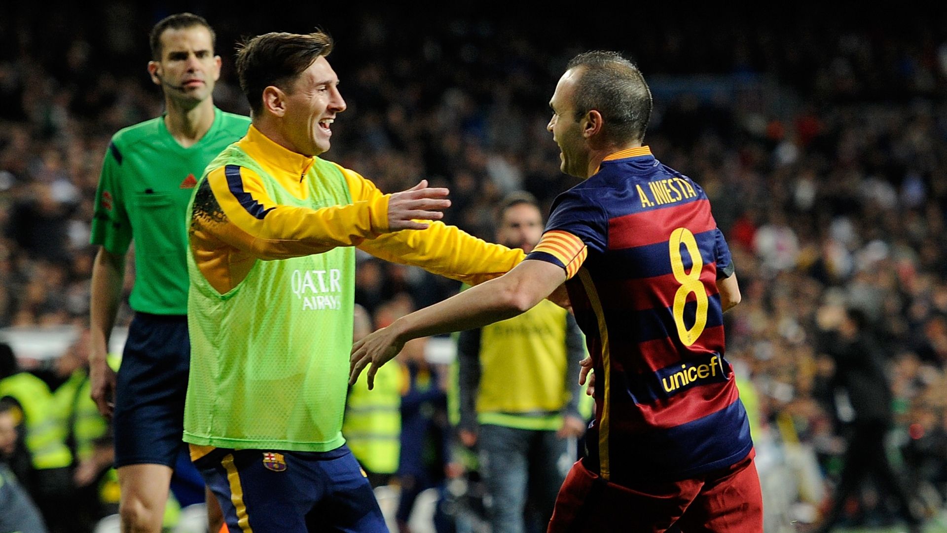 Messi Iniesta 2015