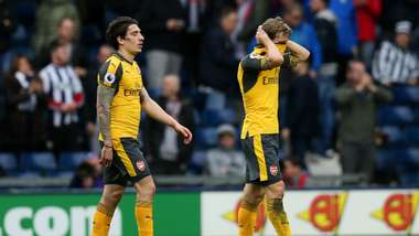 Arsenal West Brom Hector Bellerin Nacho Monreal