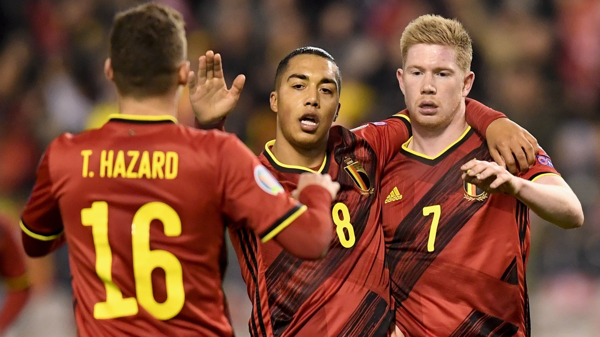 Youri Tielemans Kevin De Bruyne Belgium 11192019