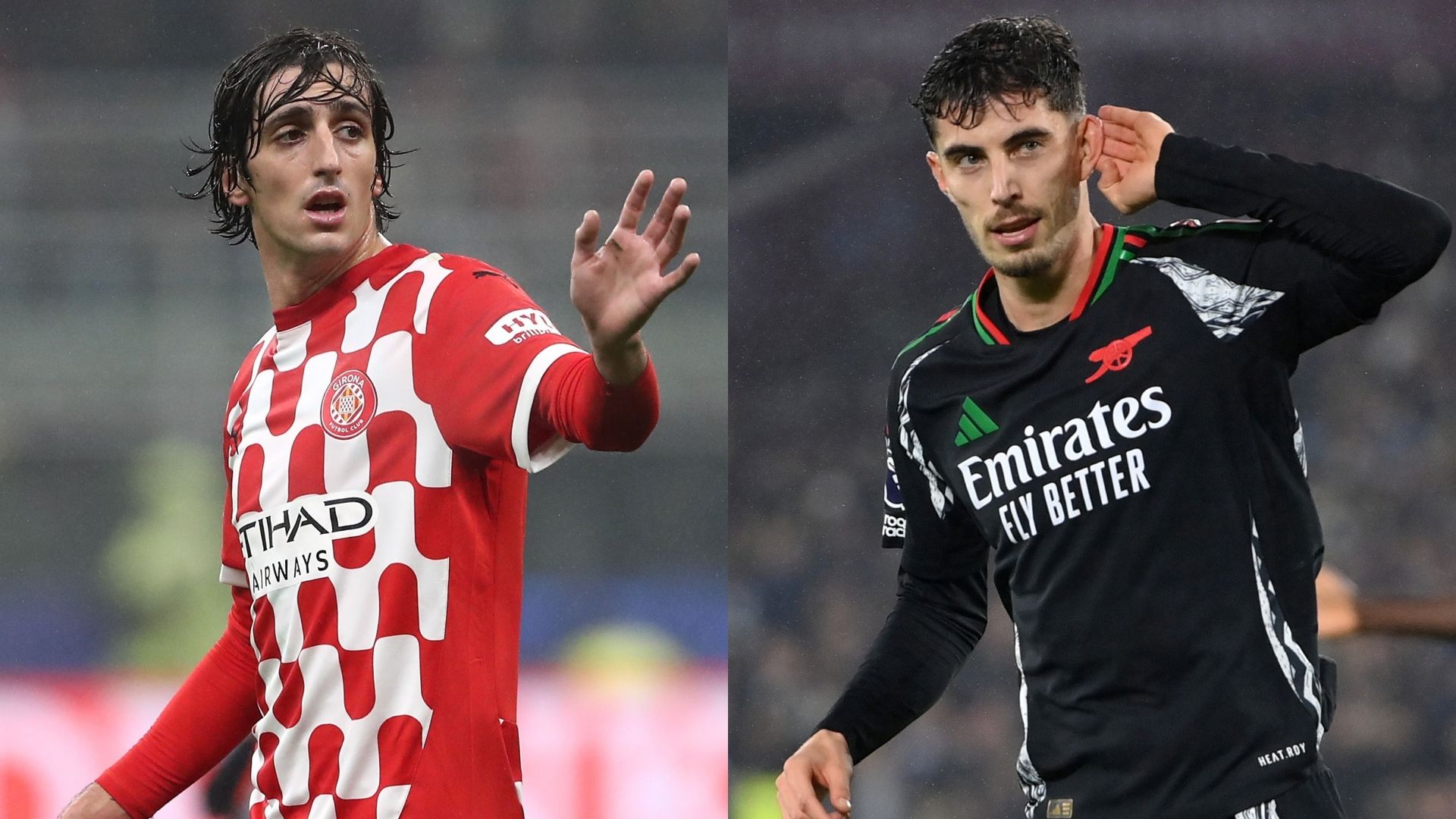 Bryan Gil Girona Kai Havertz Arsenal