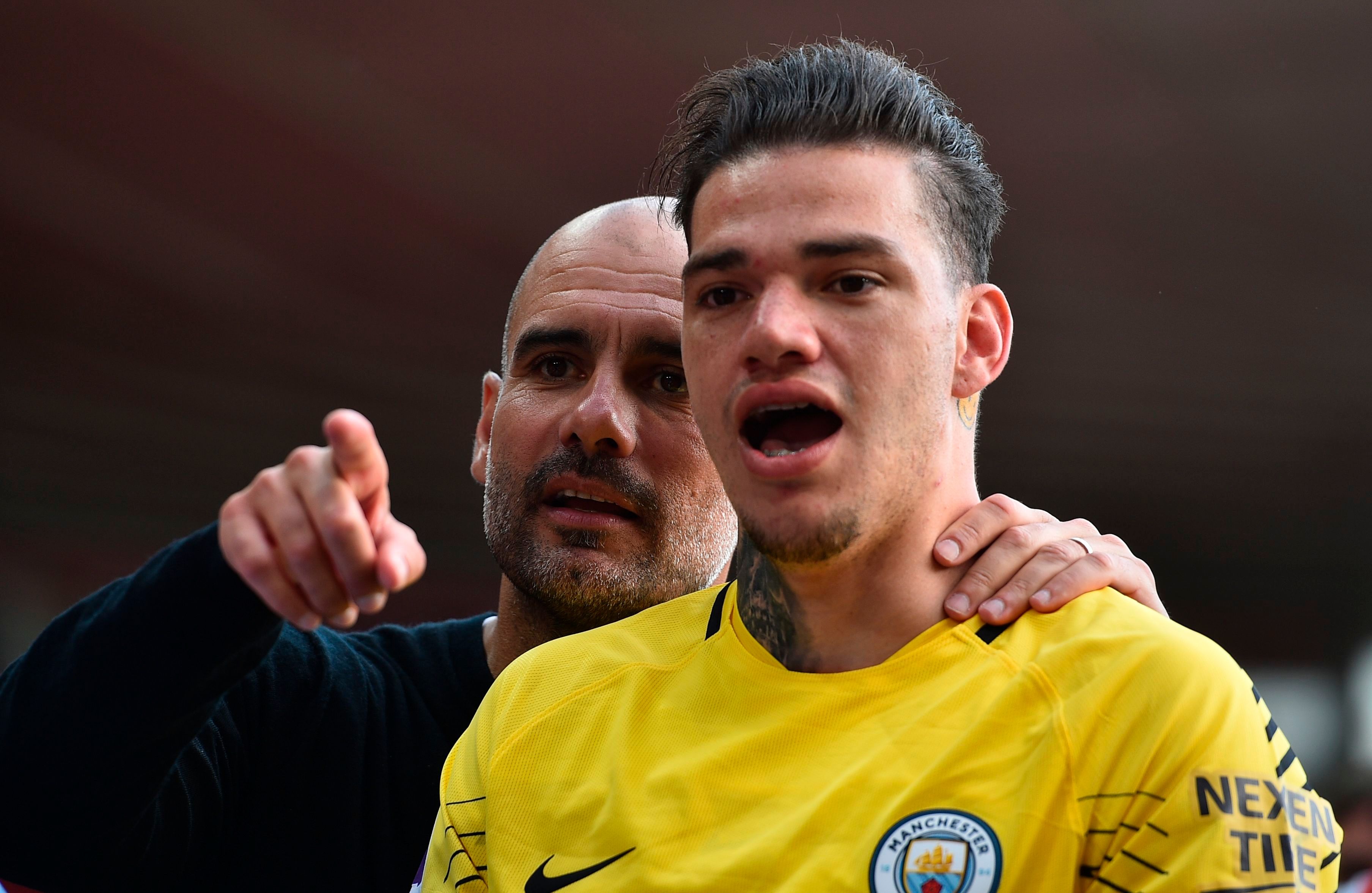 Ederson Pep Guardiola Manchester City