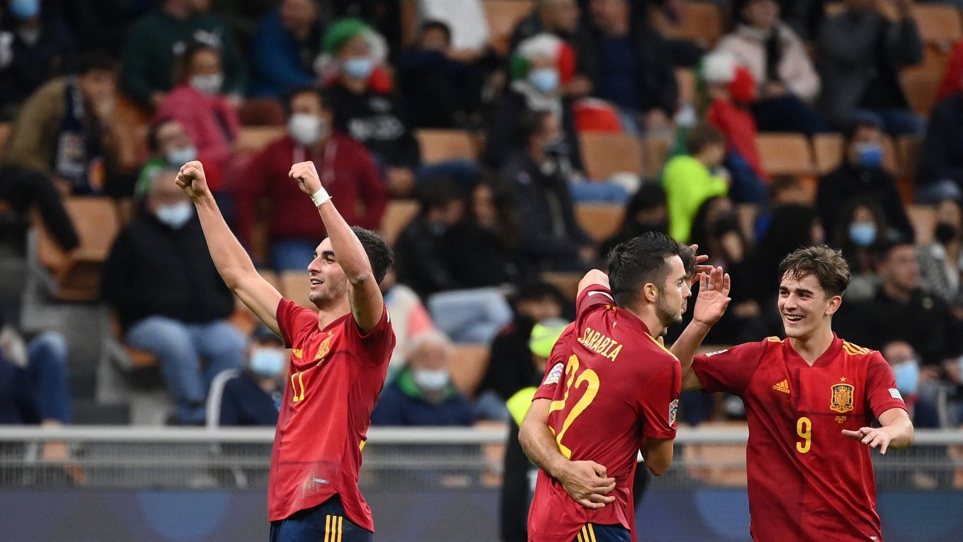 Ferran Torres Italy vs Spain Nations League 2021