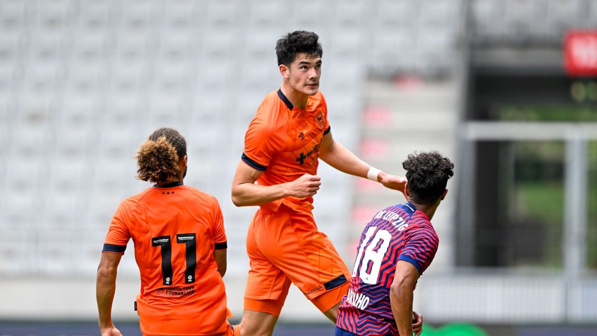 Elkan Baggott - Ipswich Town vs RB Leipzig 28072023
