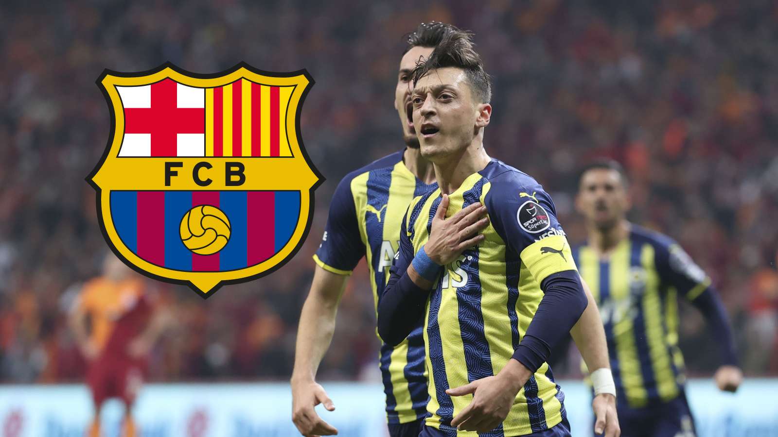 Mesut Ozil. Galatasaray vs Fenerbahce. 11.21.2021