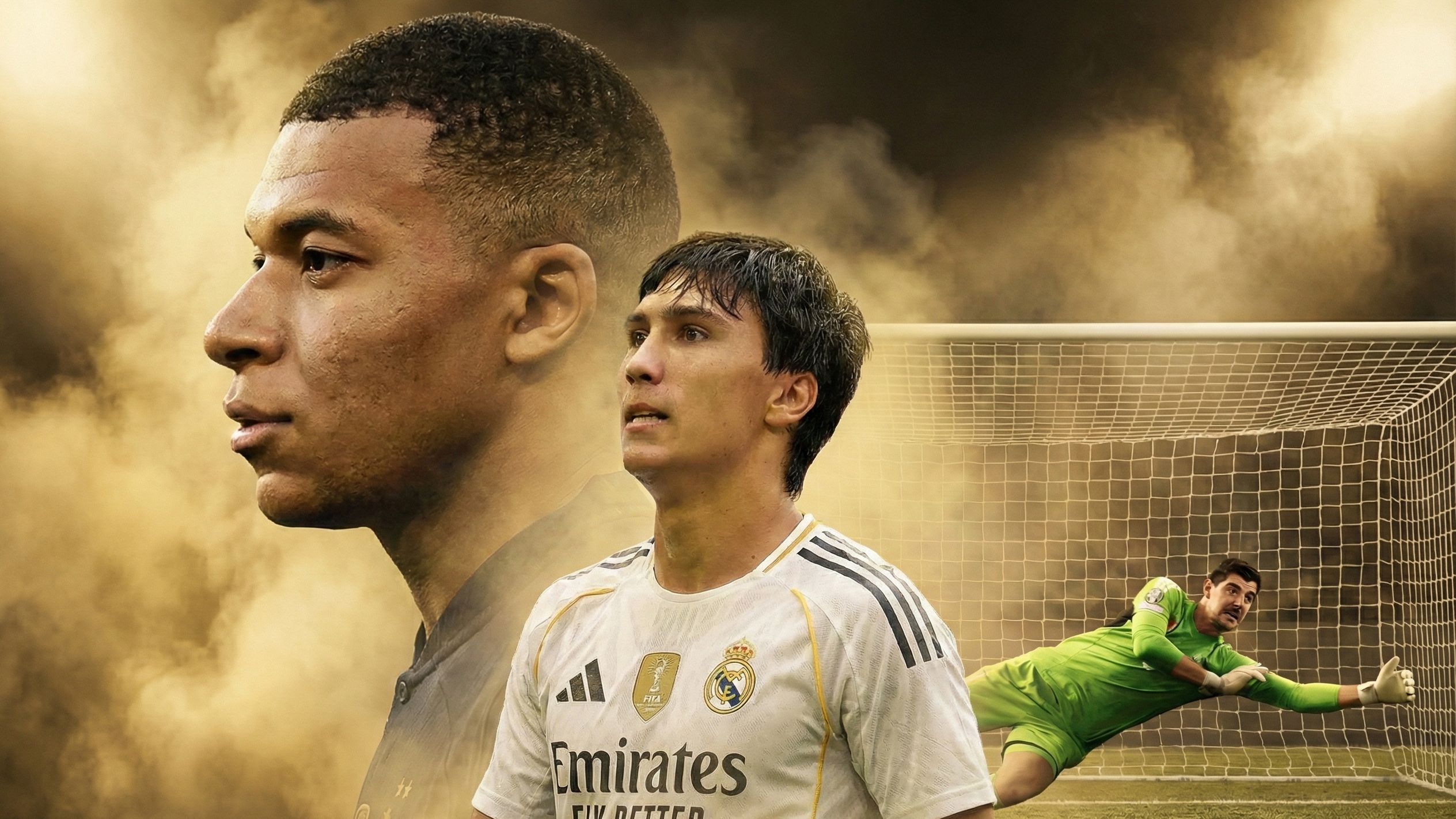 Goal Only Mbappe Garcia Courtois gfx