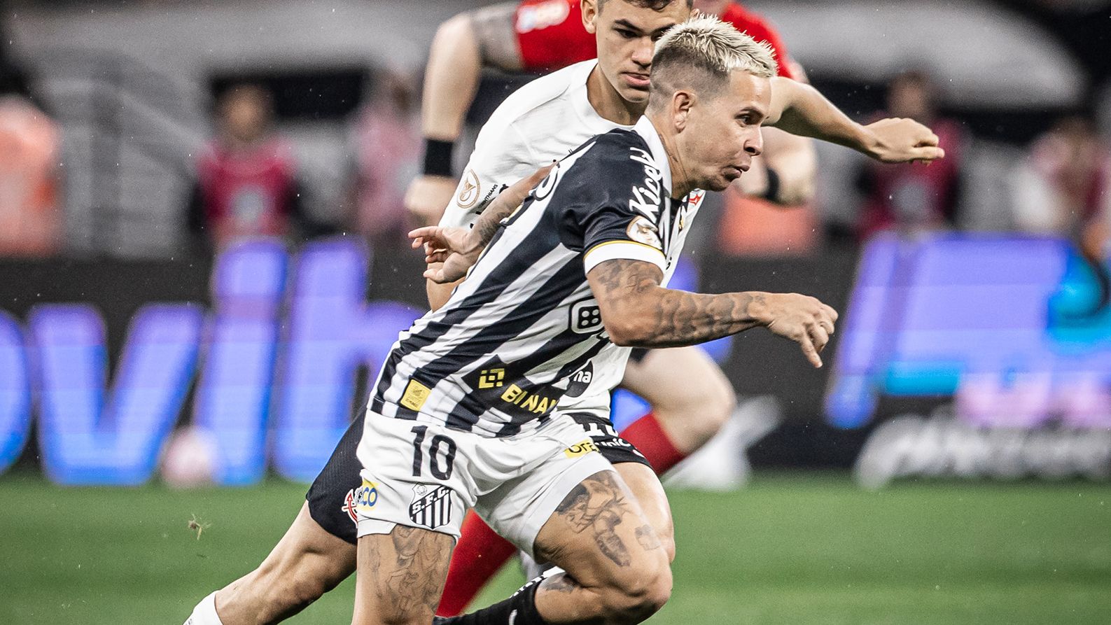 Soteldo em Corinthians x Santos