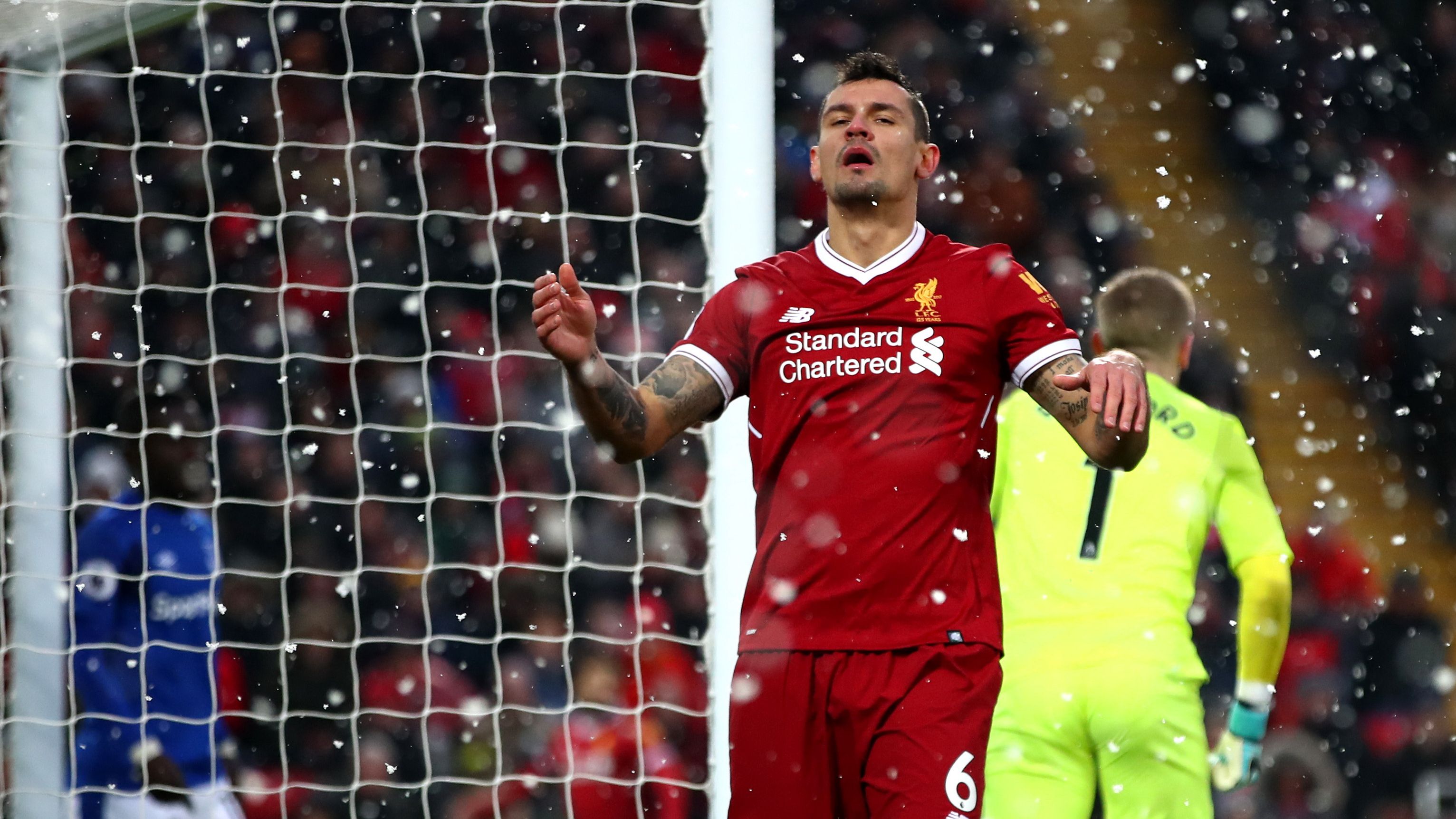 Dejan Lovren Liverpool Everton