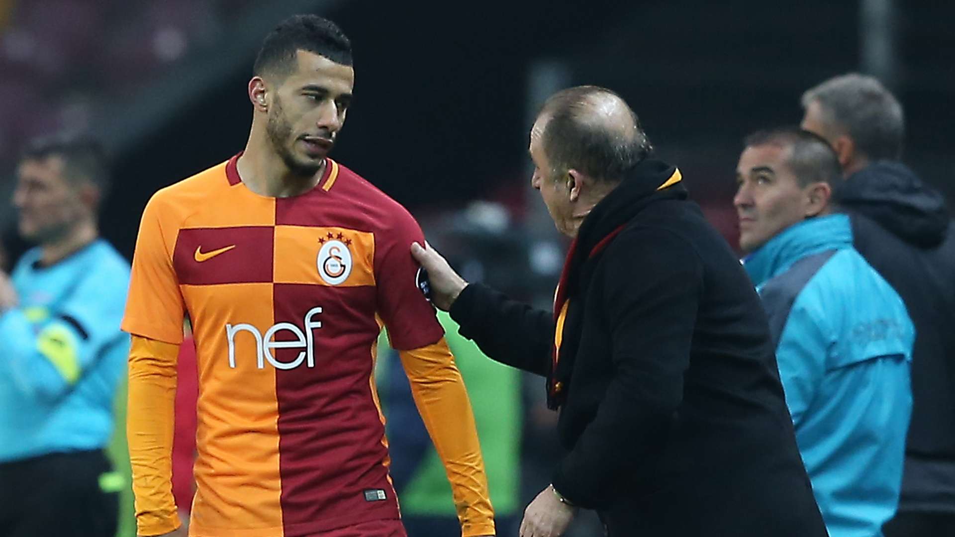 Younes Belhanda Fatih Terim Galatasaray