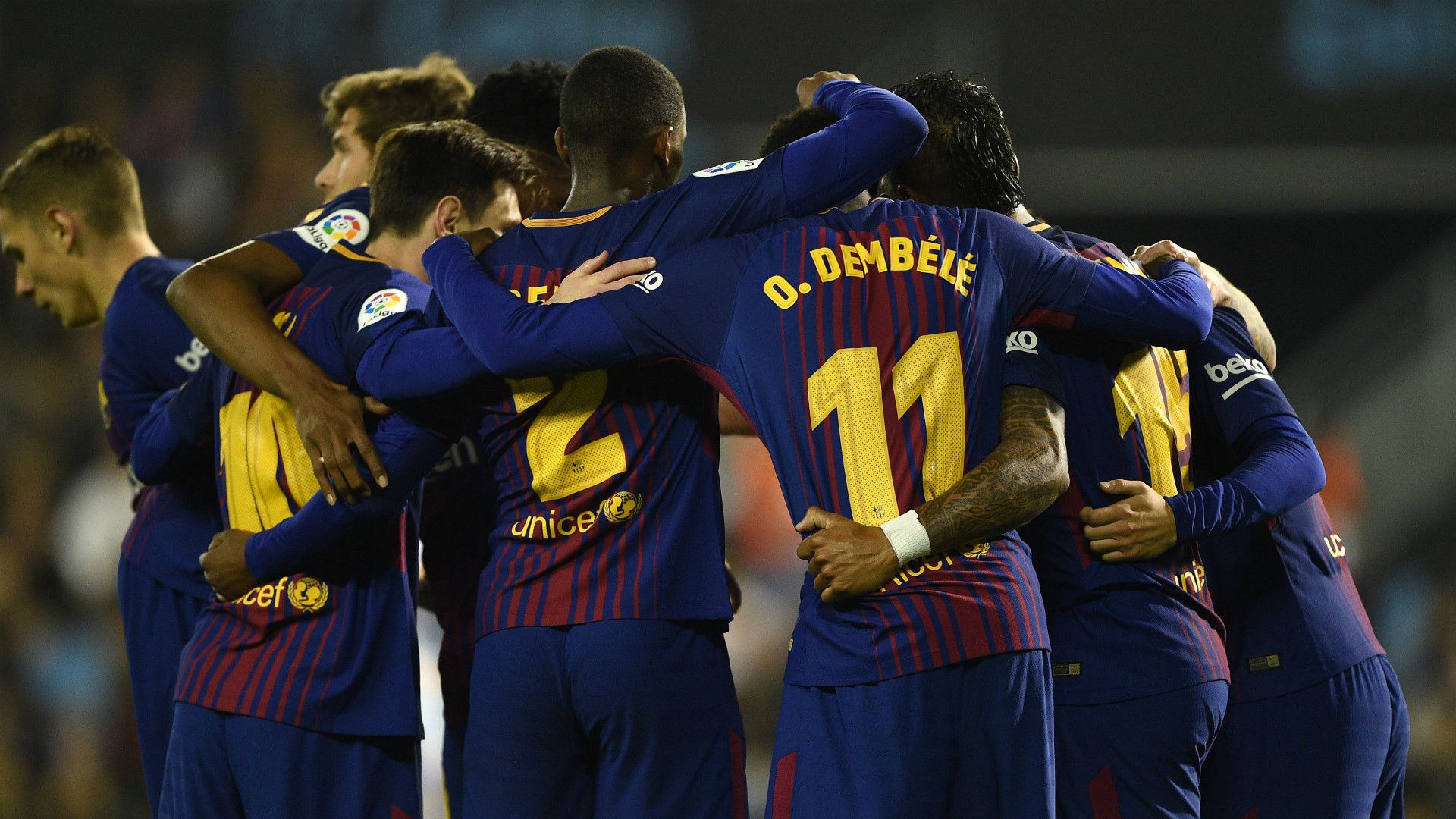 Barcelona celebrate