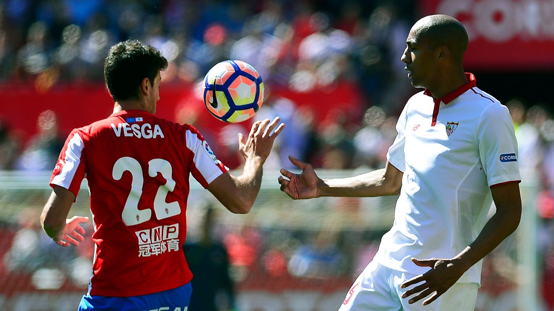 Vesga N'Zonzi Sevilla Sporting Gijon La Liga