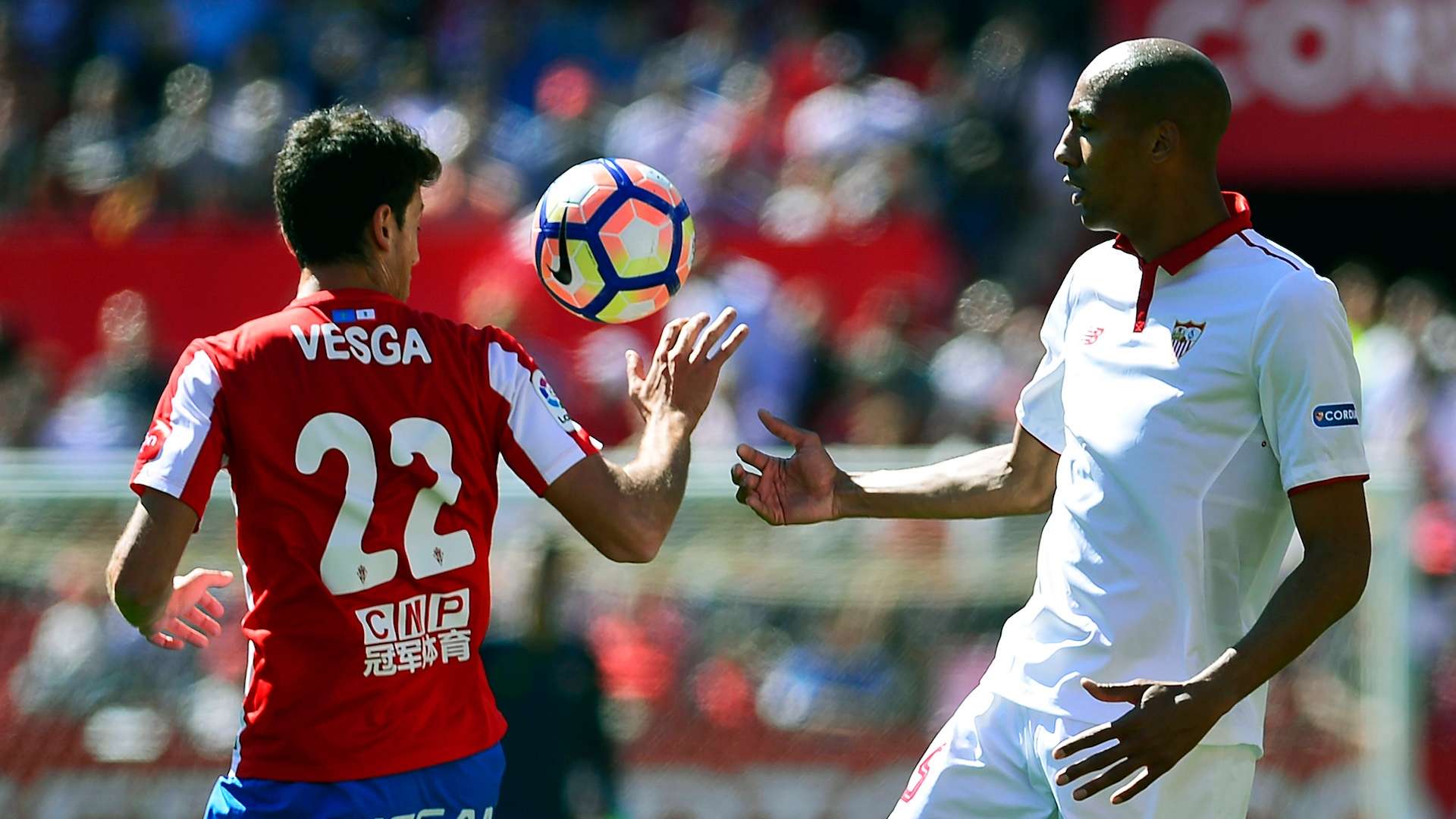 Vesga N'Zonzi Sevilla Sporting Gijon La Liga
