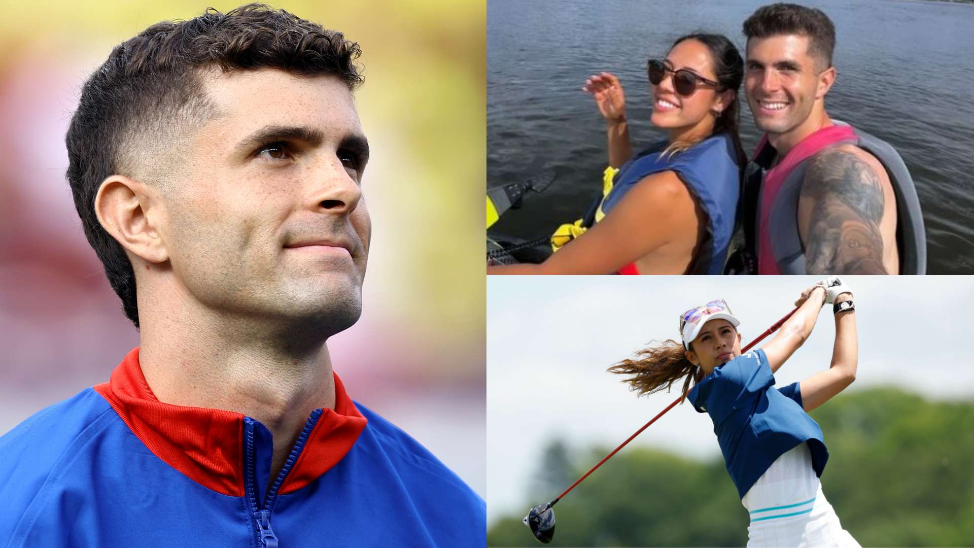 Christian Pulisic Alexa Melton jet ski