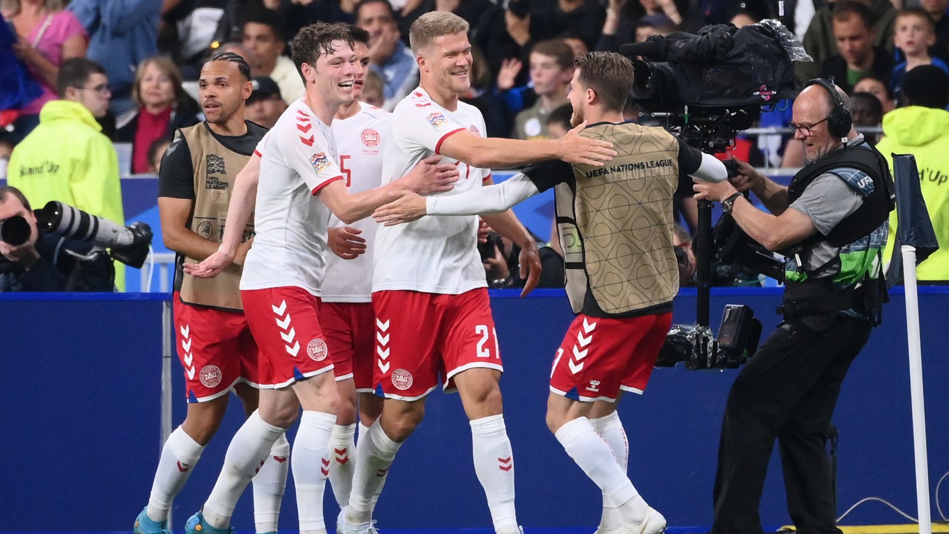 Andreas Cornelius France Denmark Nations League