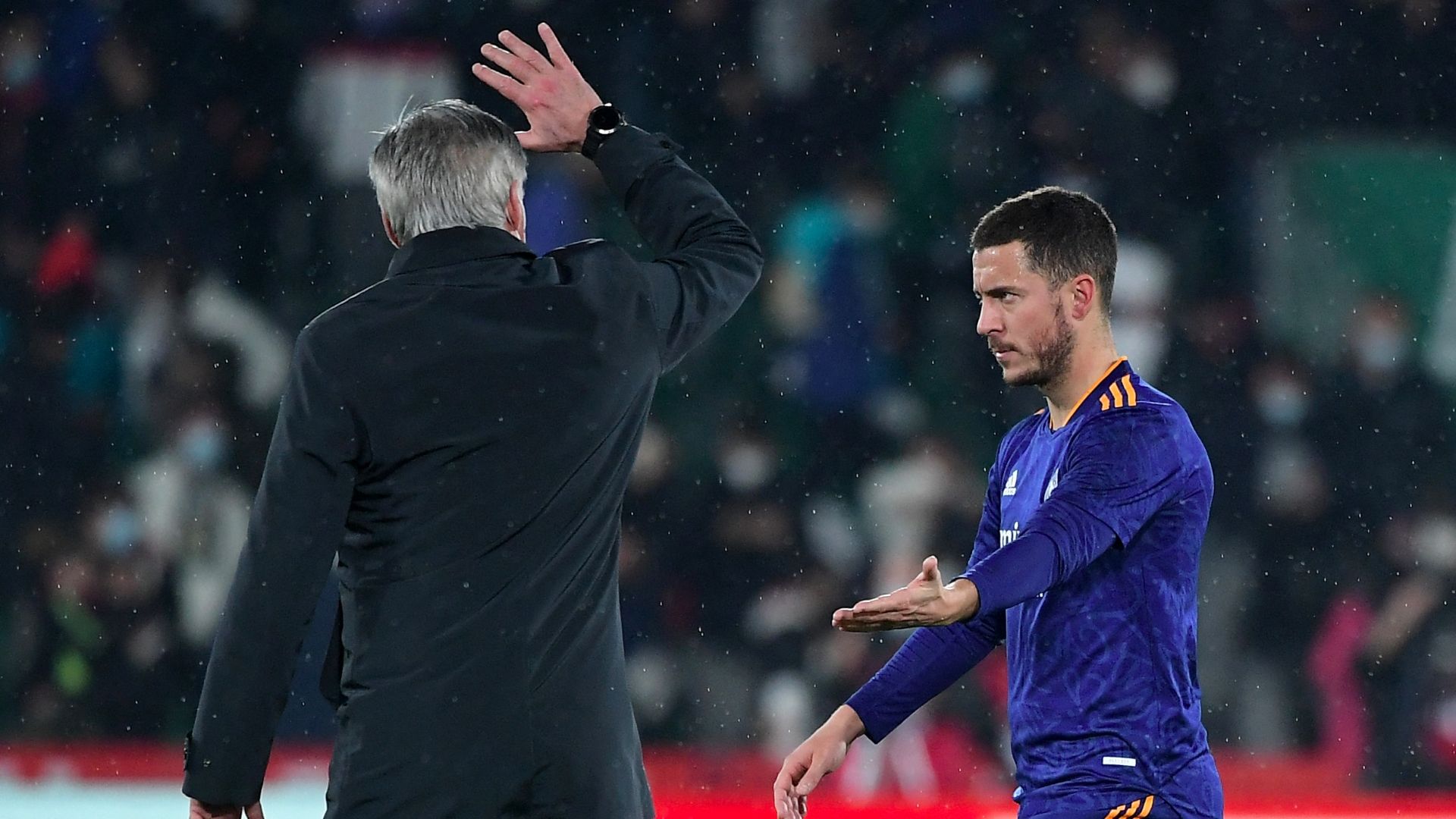 Ancelotti Hazard Real Madrid