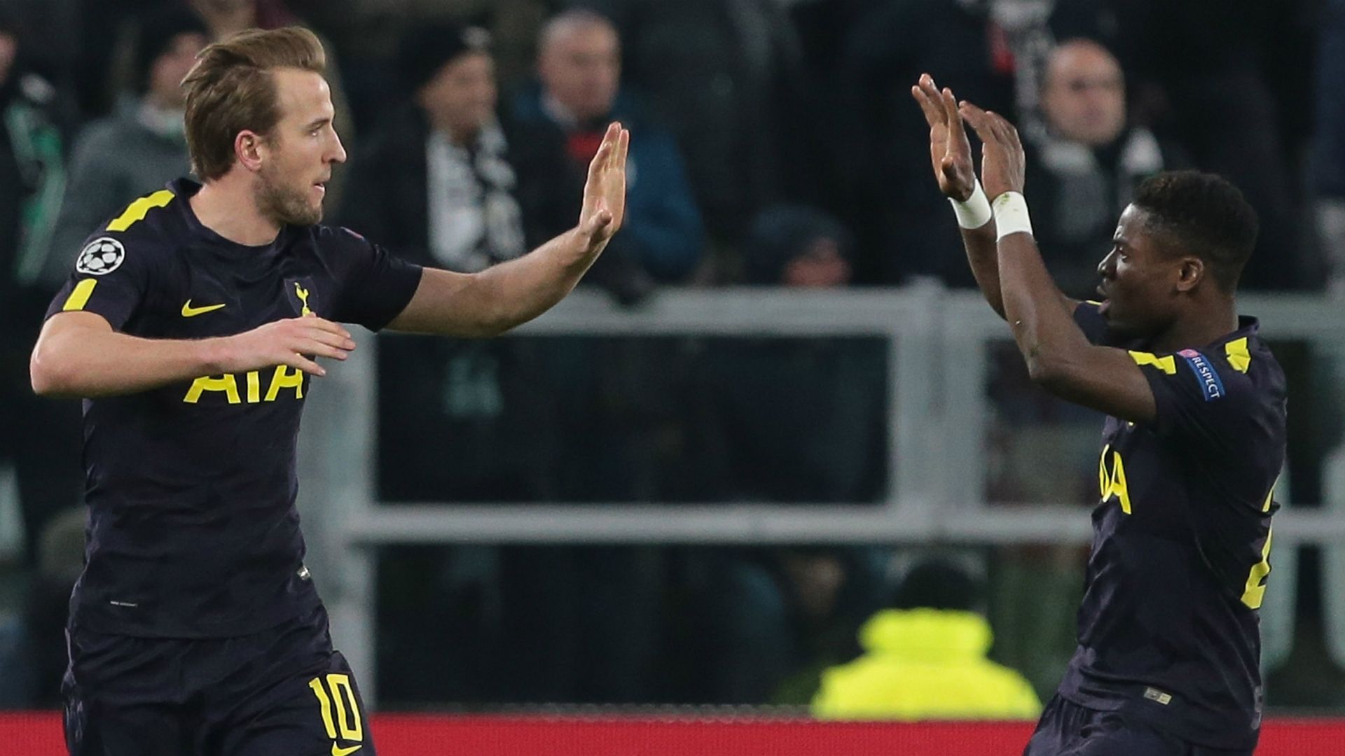 Harry Kane, Serge Aurier