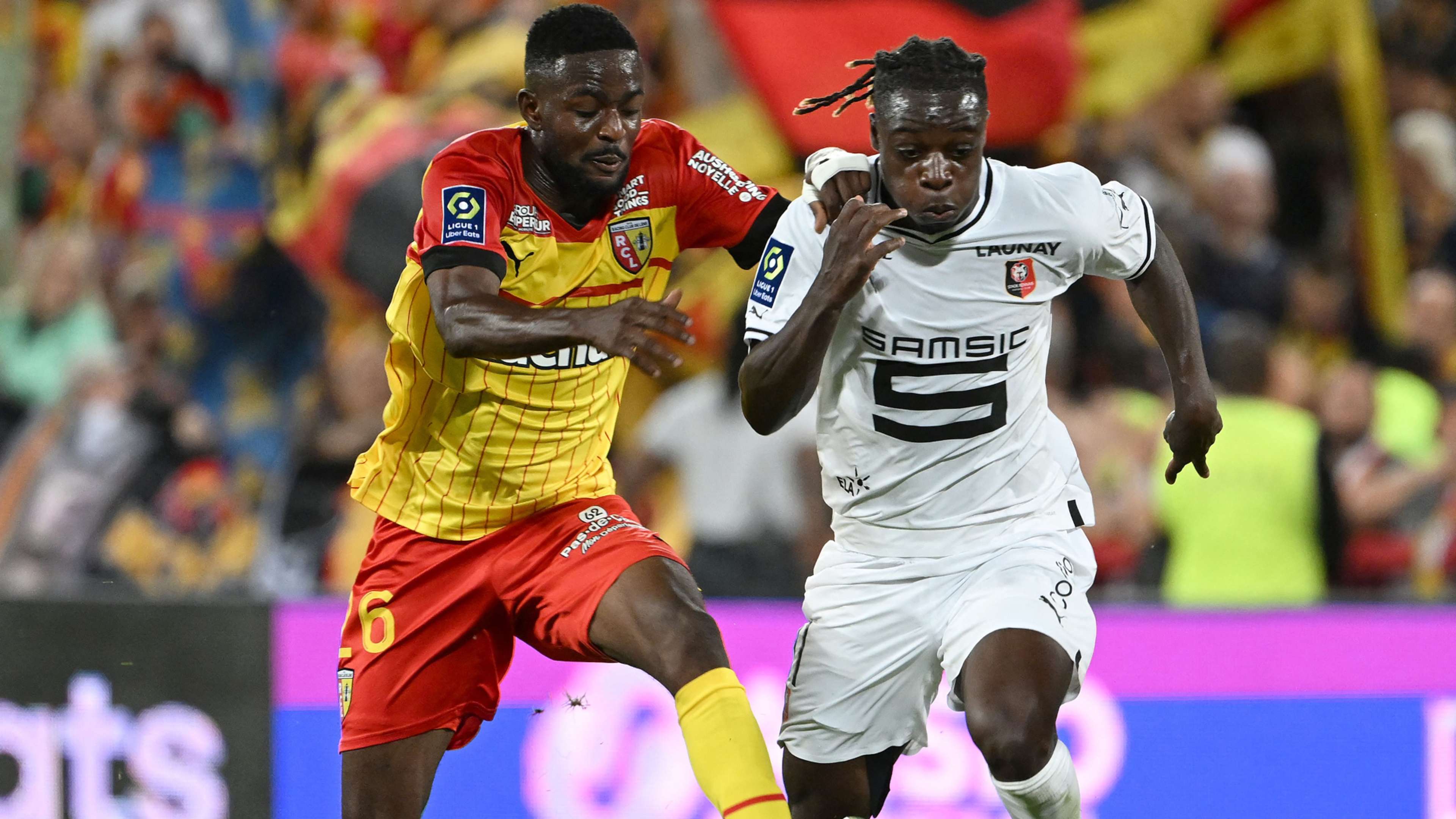 Jeremy Doku Salis Abdul Samed Lens Rennes Ligue 1