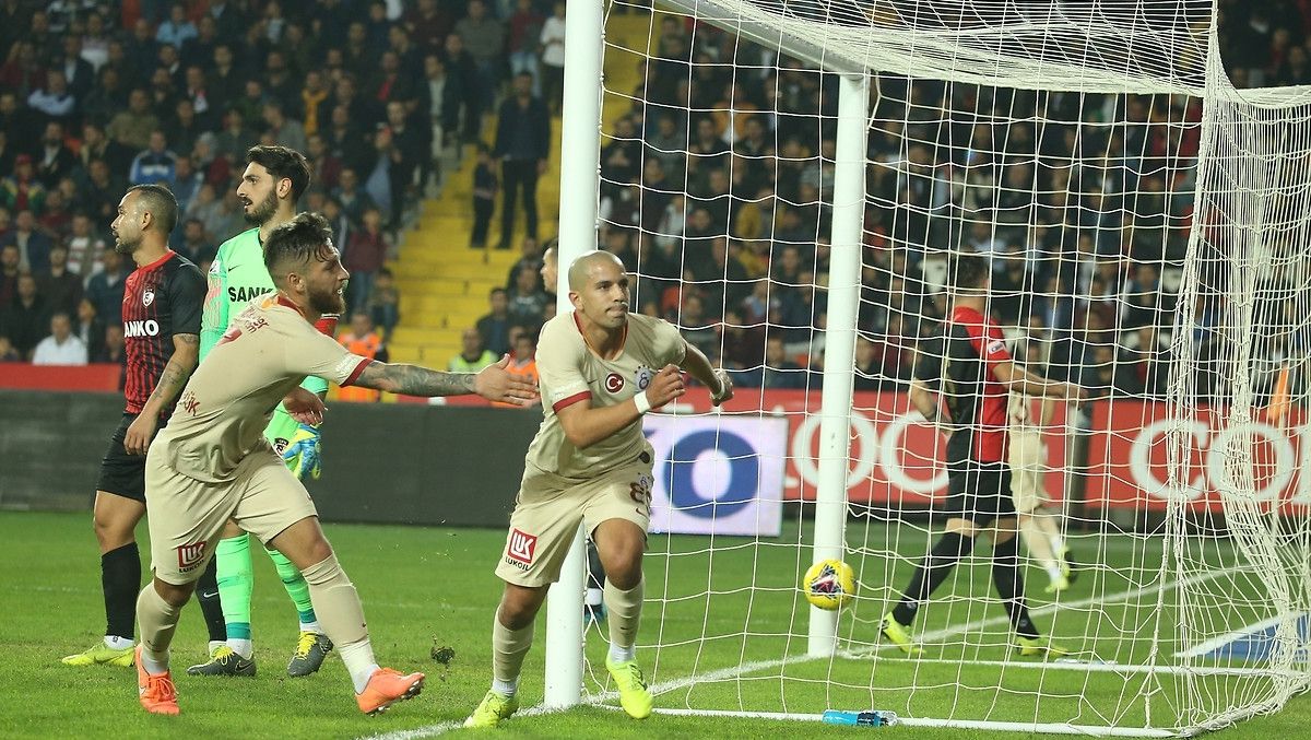 Sofiane Feghouli Gaziantep FK Galatasaray 11/09/19