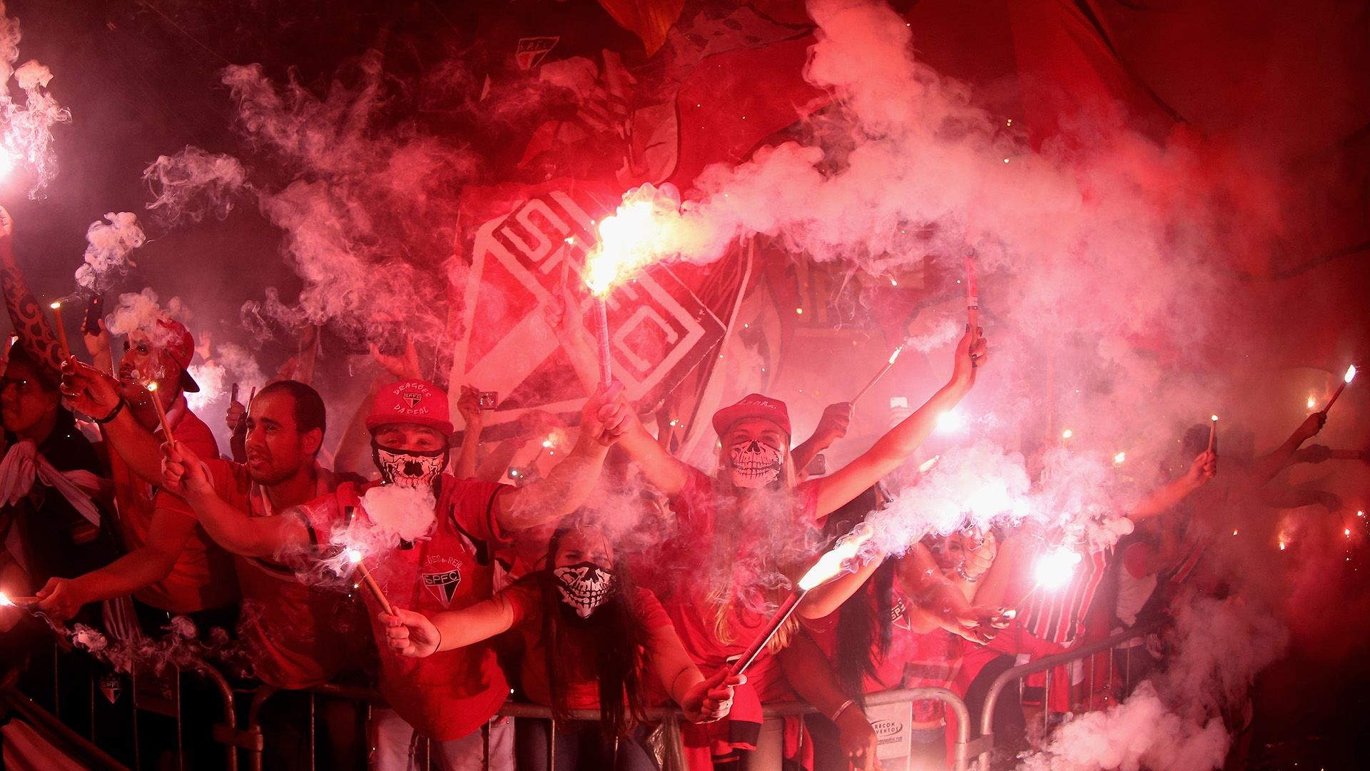 Torcida São Paulo Atletico Nacional Copa Libertadores 06072016