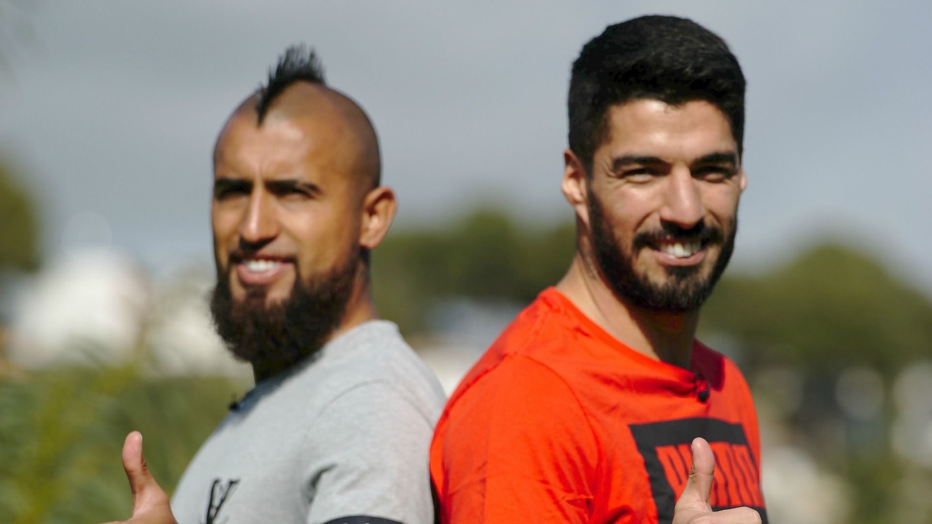 Arturo Vidal, Luis Suárez