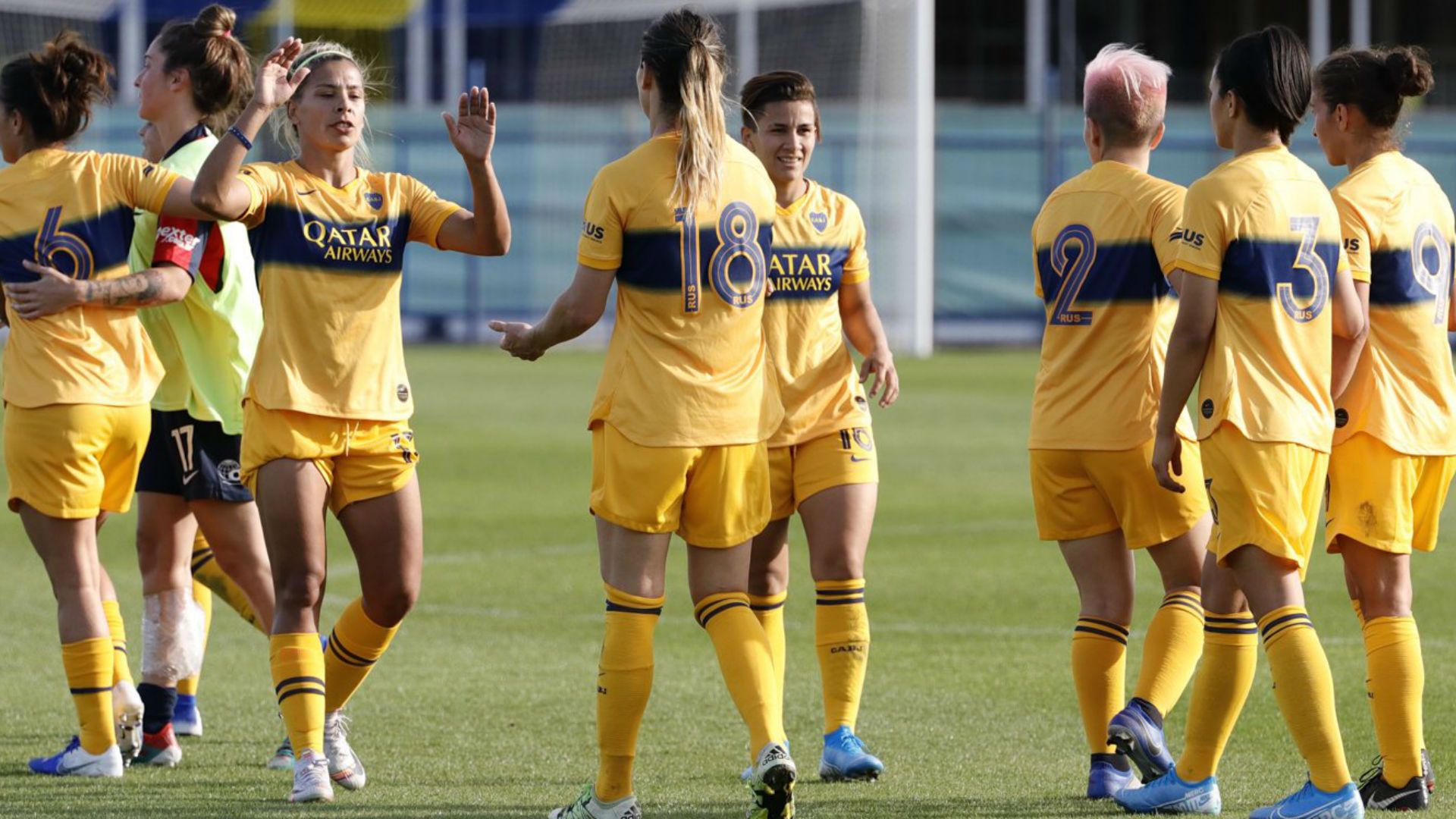 Boca futbol femenino Primera A 2019