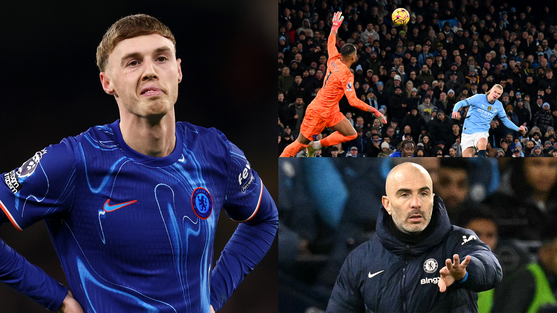 Chelsea player ratings vs Man City: Robert Sanchez needs to go! Blues goalkeeper gifts Erling Haaland the winner as Enzo Maresca's side throw away early lead with Cole Palmer anonymous against old club | Goal.com US