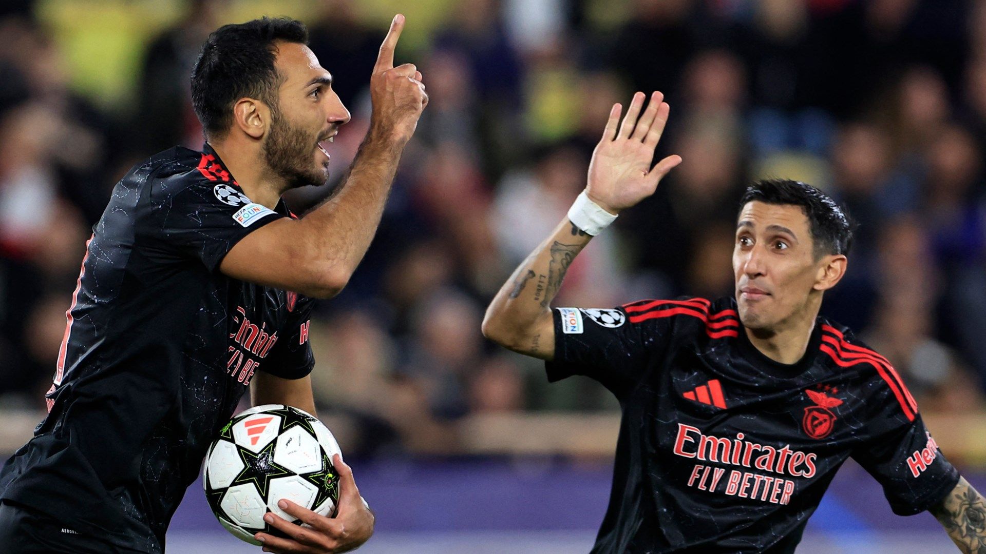 Benfica Monaco Champions League 2024-25