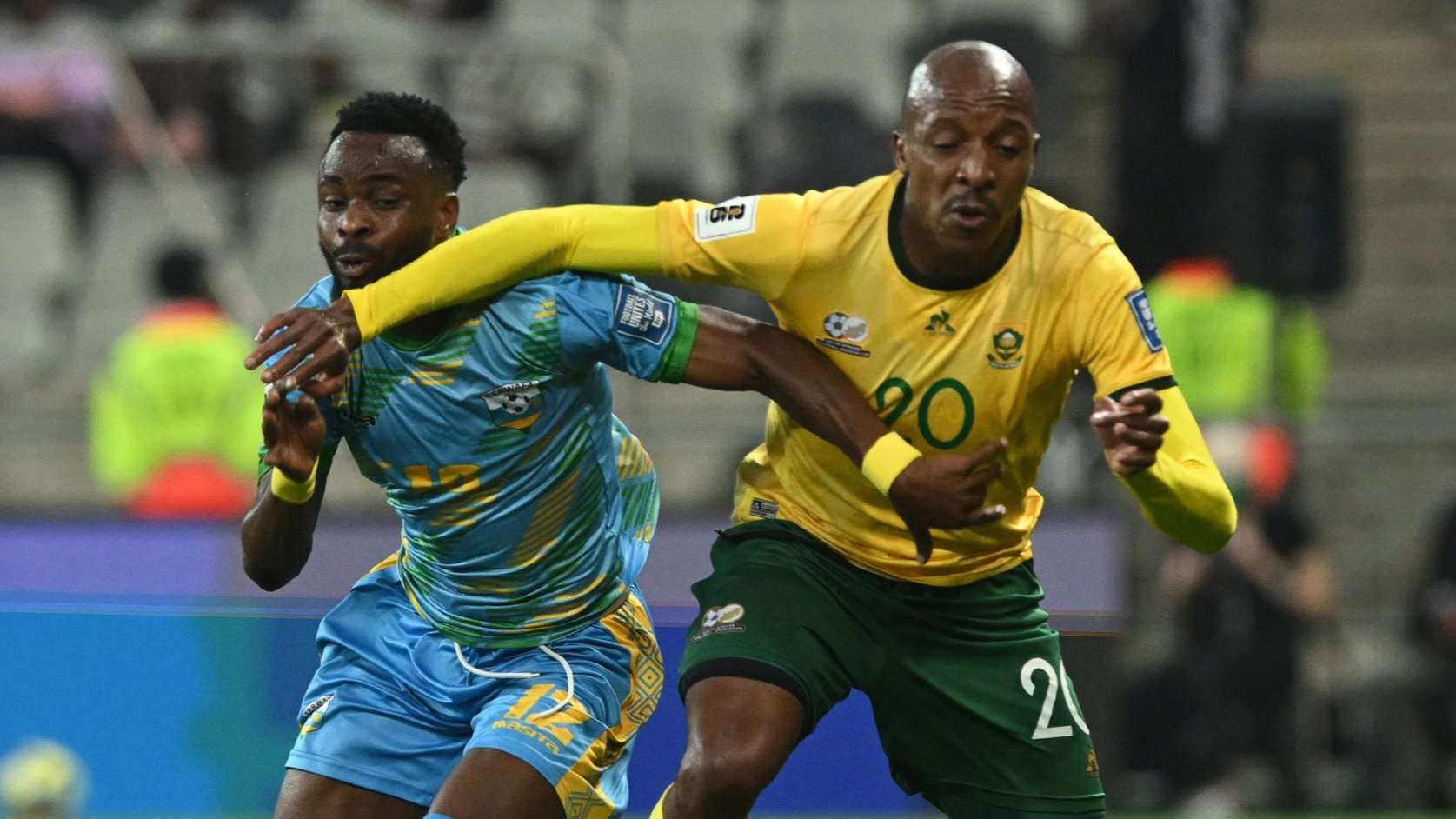 Khuliso Mudau of South Africa