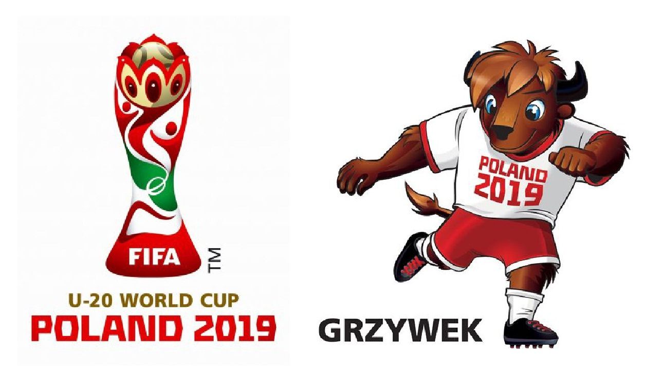 2019 World Cup U-20 Poland | Logo & Mascot (Grzywek)