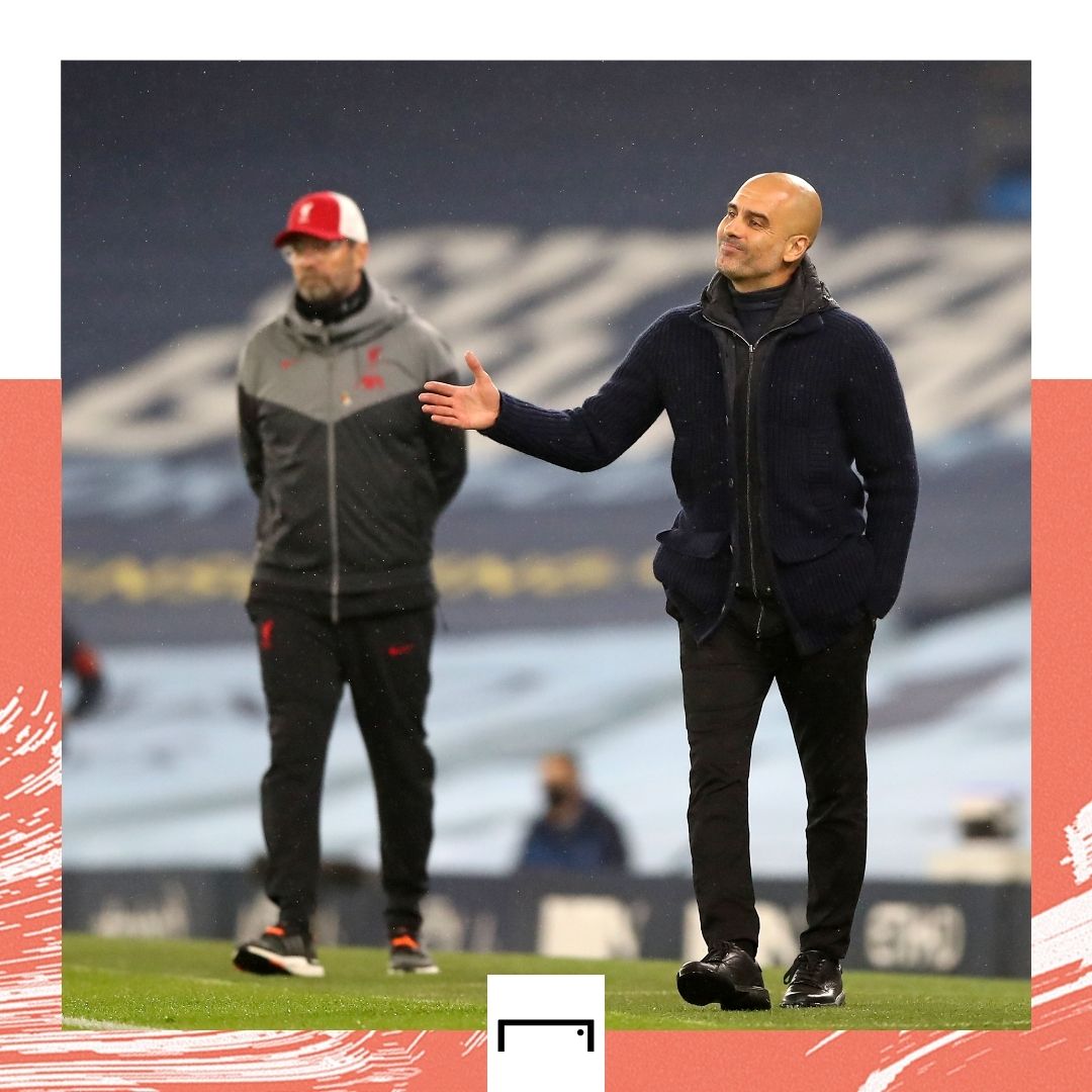 Pep Guardiola Jurgen Klopp Man City Liverpool GFX