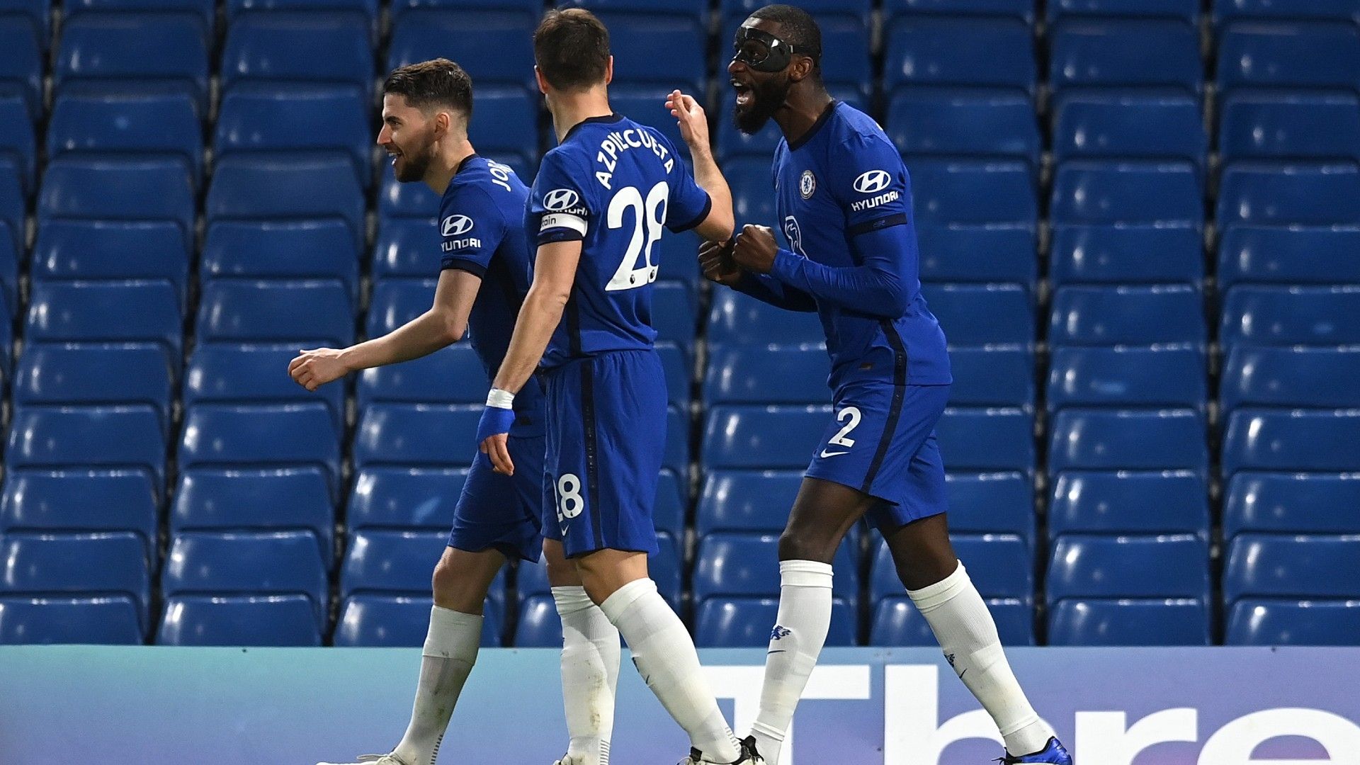 Antonio Rüdiger Jorginho Azpilicueta Chelsea