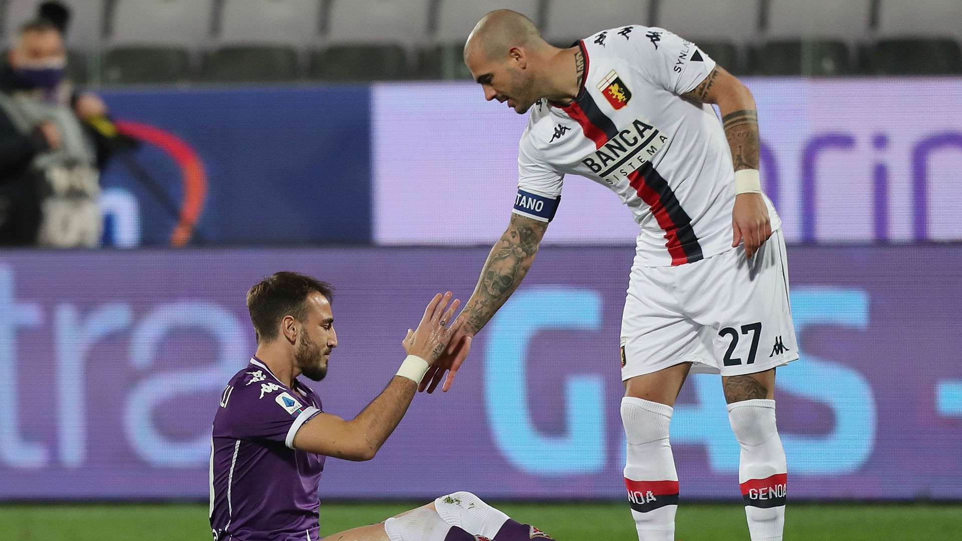 Gaetano Castrovilli Stefano Sturaro Fiorentina Genoa