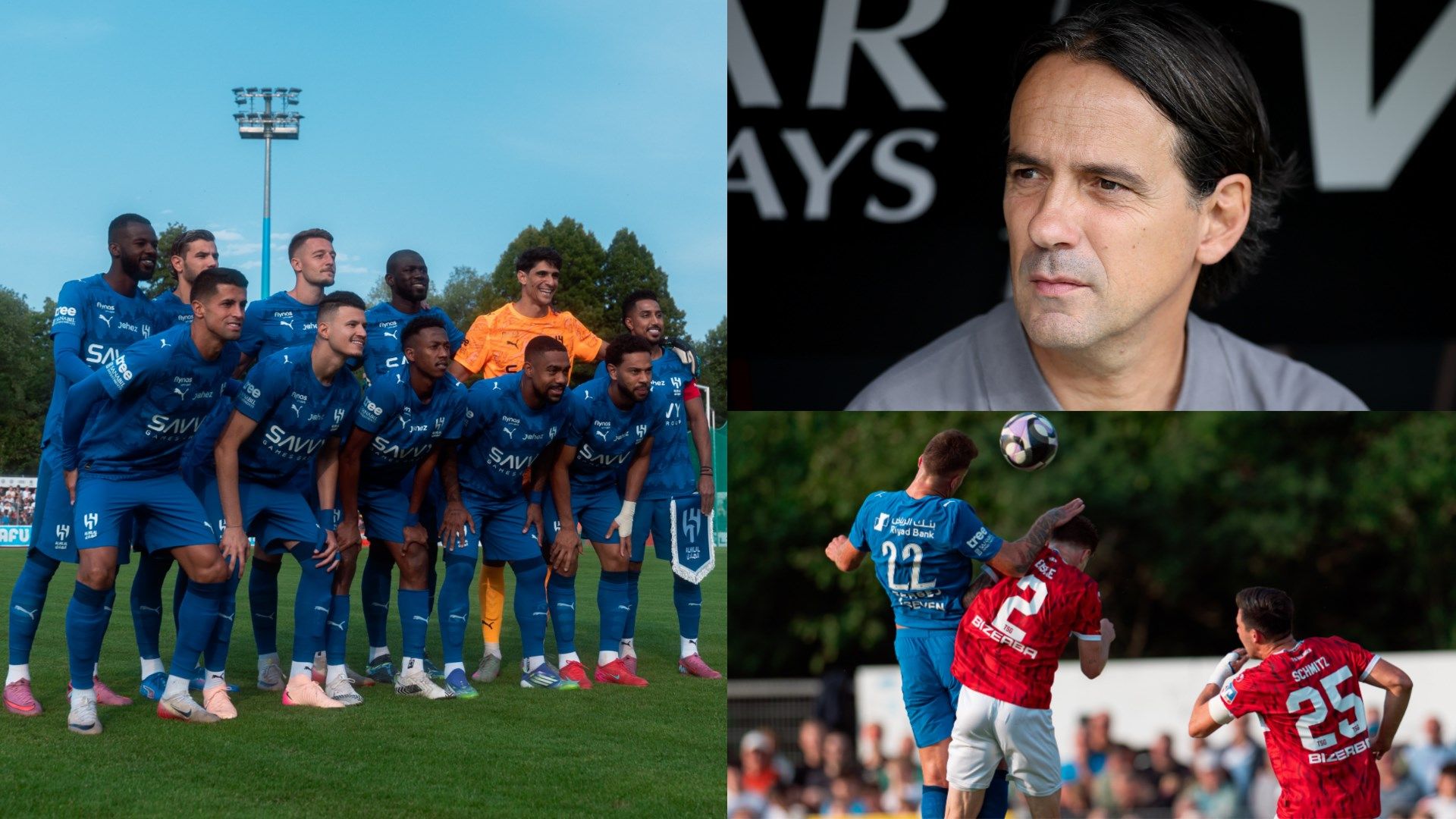 Simone Inzaghi - Al Hilal vs Balingen