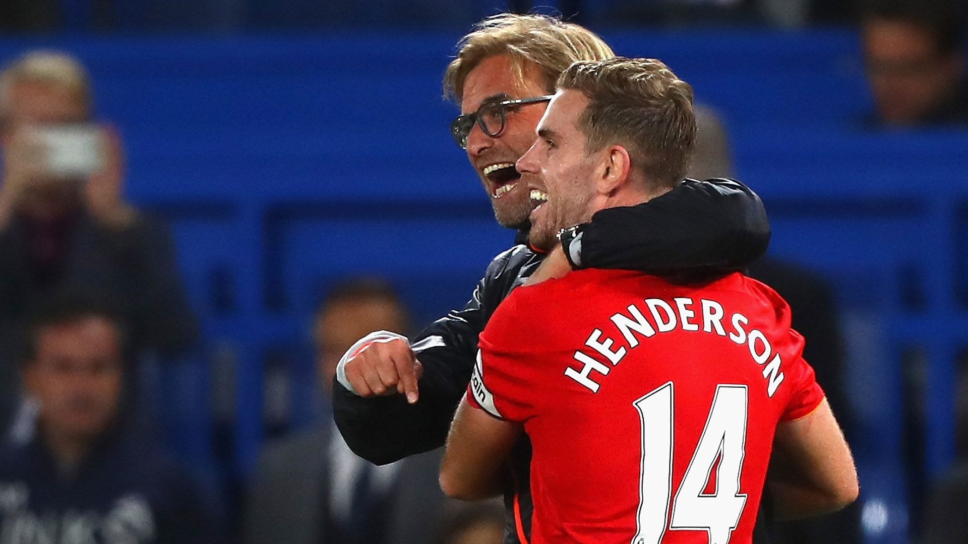 Jurgen Klopp Jordan Henderson Liverpool Premier League